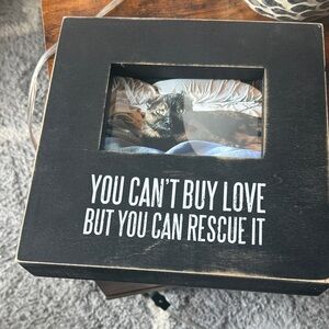 Rescue pet picture frame